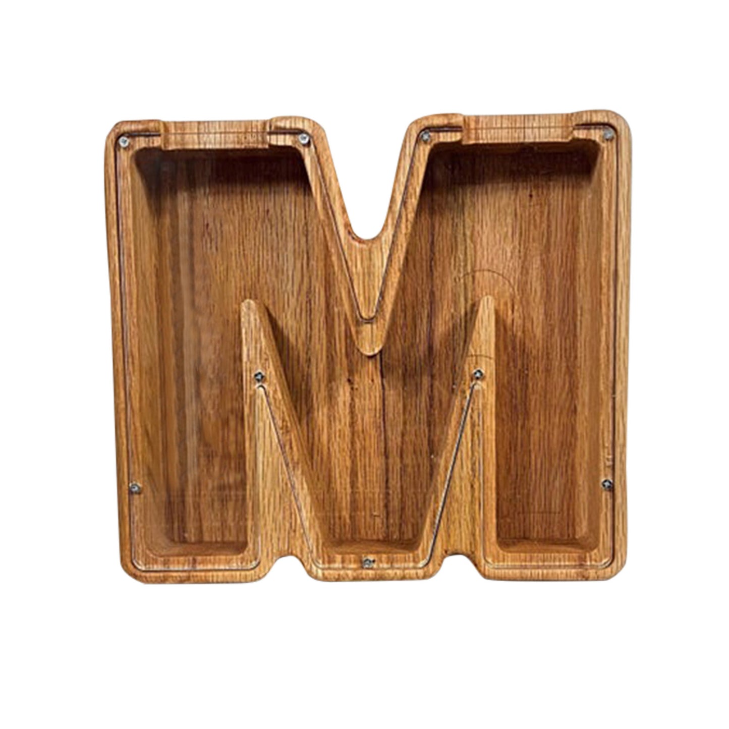 Wooden Letter Piggy Bank Creative Piggy Bank Nordic Style Piggy Bank