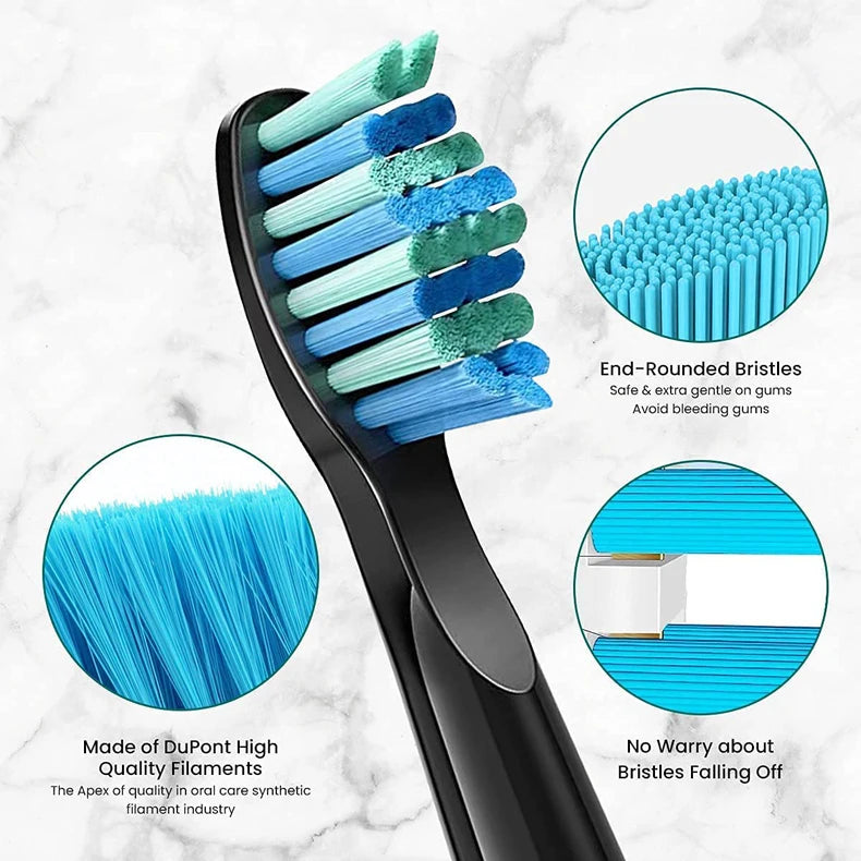 Electric Toothbrush Heads Sonic Replaceable Seago Tooth brush Head Soft Bristle SG-507/508/551/548/575/949/958/2303