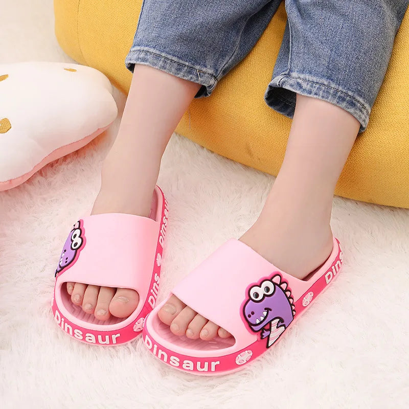 Pantuflas Kid Slippers 2023 Summer New Anti Slip Boy/Girl Sneaker Slippers Home Shoes Bathroom Slippers Girl Sandals Kid Shoe 신발