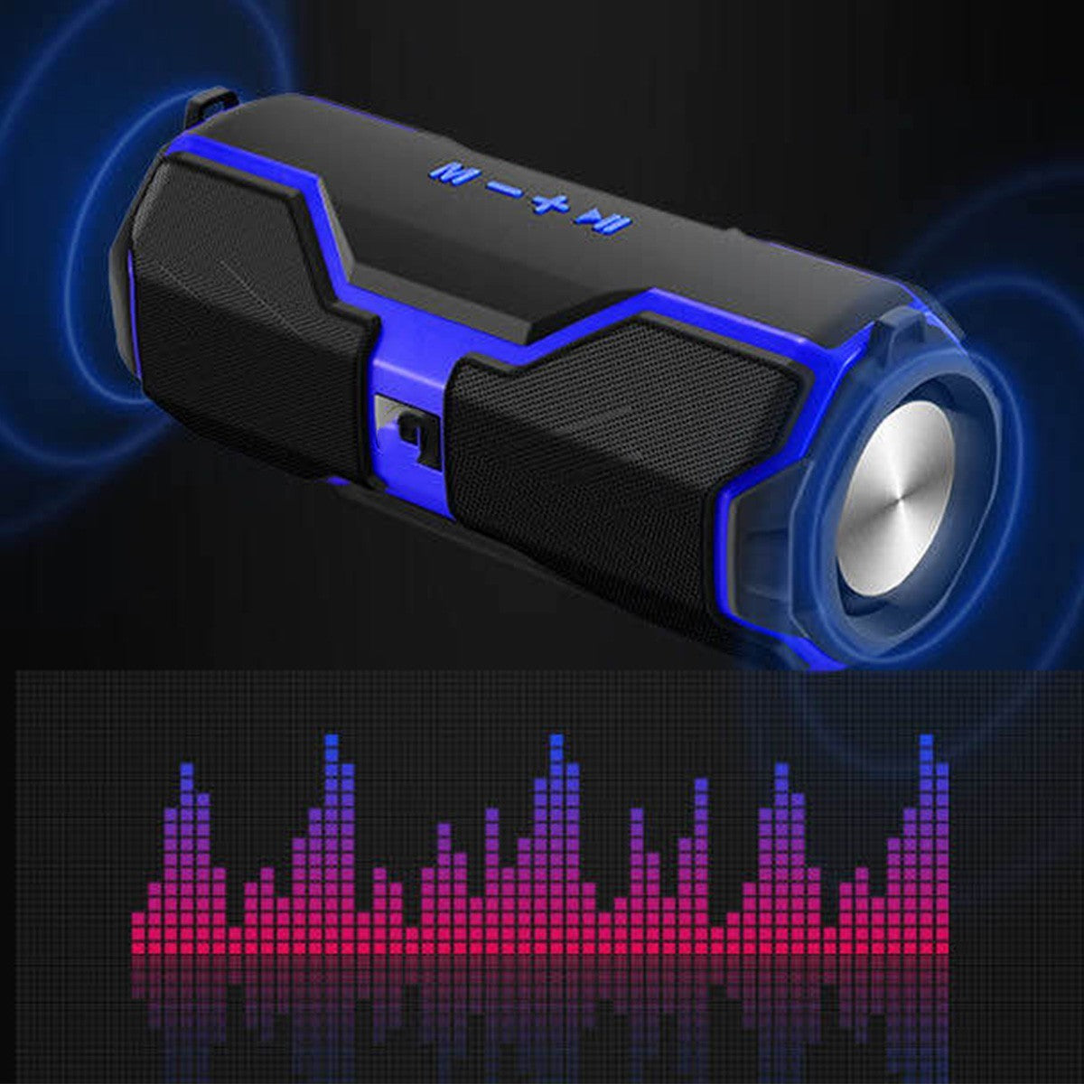 Bluetooth Speaker Outdoor Portable Strap Portable Sports Card