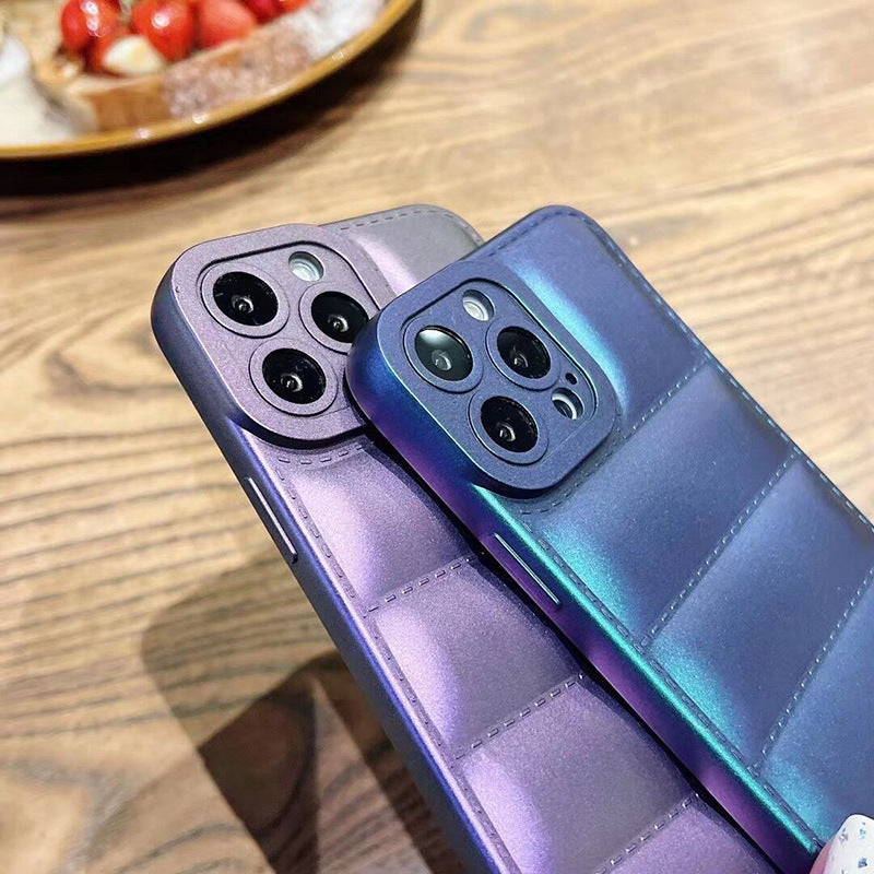 Creative Down Jacket Mobile Phone Case Silicone