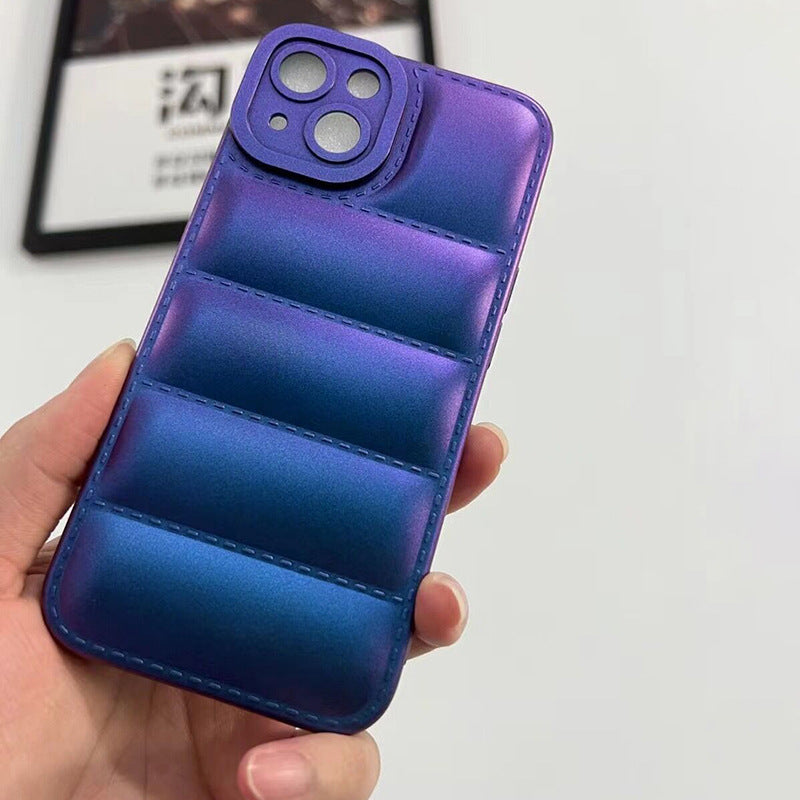 Creative Down Jacket Mobile Phone Case Silicone